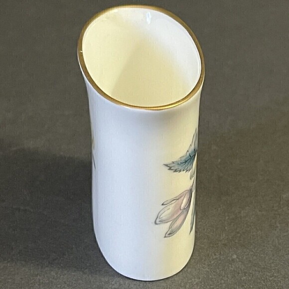 Romantic Floral Small Vase Vanity Desk Makeup Pen Toothpick Paint Brush Holder - Picture 2 of 9